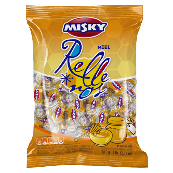 MISKY RELLENO MIEL 675G